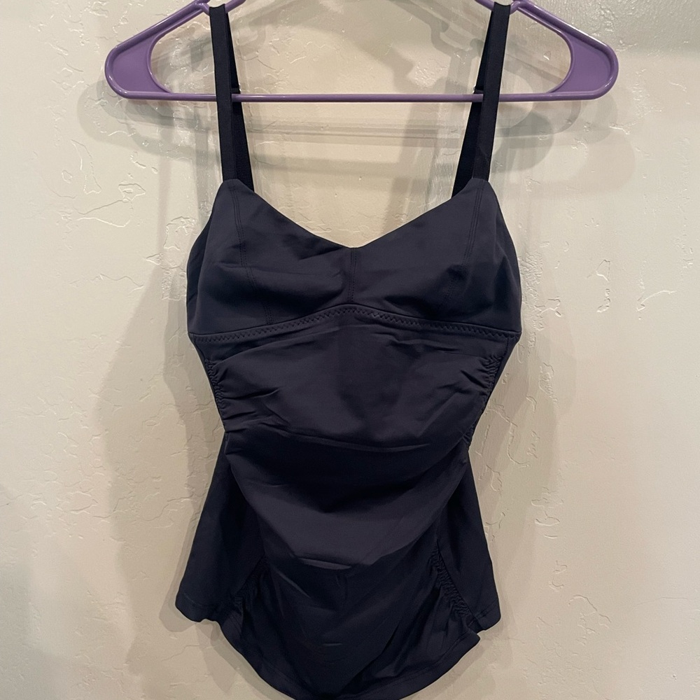 Elegant Black One-Piece Swimsuit